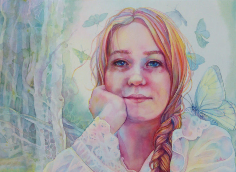 It’s okay to paint someone over and over again. Jeannie Vodden Art